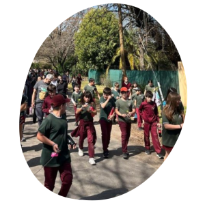 Alumnos de un colegio en Tigre - Crecimiento en Comunidad